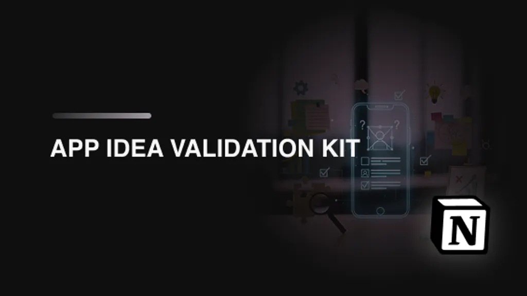 App idea validation kit cover image